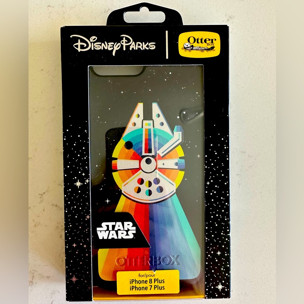 NIB Star Wars Millennium Falcon Disney Parks Exclusive Otterbox for iPhone 8/7